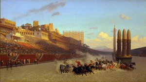 サーカスマキシマス 作： Jean Leon Gerome