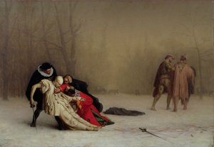 仮面舞踊会後の決闘 作： Jean Leon Gerome