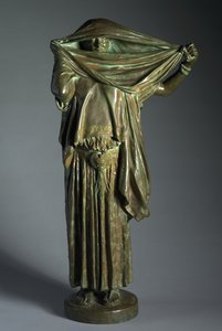 ベールを持つ女性、c。 1891年。
