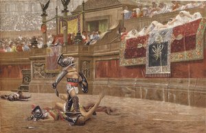 剣闘士 作： Jean Leon after Gerome