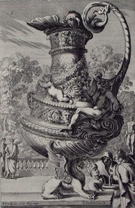 1670年頃に出版された庭園彫刻（版画）（172934も参照）