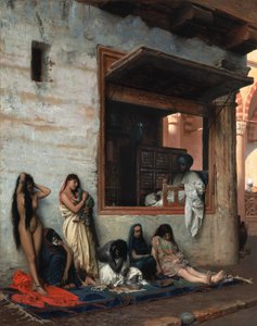 奴隷市場 作： Jean Leon Gerome