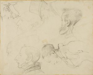7つの頭部風刺画