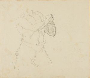 ボクサーの胴体 作： Jean Louis André Théodore Géricault