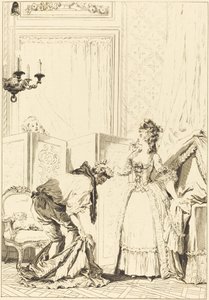 殴られてコンテンツの寝取られ 作： Jean Louis Delignon and Antoine Jean Duclos after Jean Honoré Fragonard