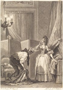 殴られてコンテンツの寝取られ 作： Jean Louis Delignon and Antoine Jean Duclos after Jean Honoré Fragonard