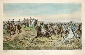 1807年6月14日にフリードランドでフランスのキュラシエが担当