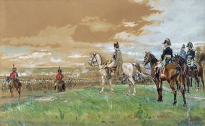 イェーナ（馬に乗ったナポレオン）1880 作： Jean Louis Ernest Meissonier