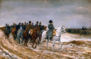 The French Campaign 1814」（1864年 作： Jean Louis Ernest Meissonier