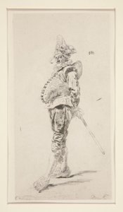 パンチネロ 作： Jean Louis Ernest Meissonier