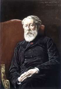 1879年にMeissonnierが描いたヘッツェルの肖像、"Les Hommes d