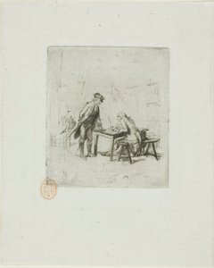軍曹レポーター 作： Jean Louis Ernest Meissonier