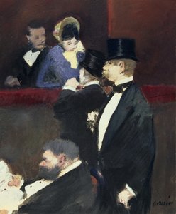 オペラ座のロジェ、1880年頃 作： Jean Louis Forain