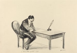 ヴェルサイユで 1919 年 7 月 作： Jean Louis Forain