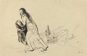 ドゥエー後 作： Jean Louis Forain