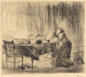 ビジョンの後（二皿目） 作： Jean Louis Forain