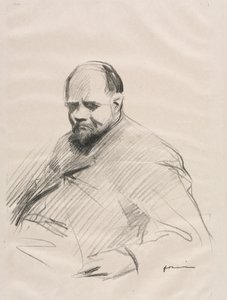アンブロワーズヴォラード。 作： Jean Louis Forain