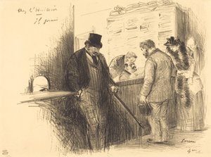廷吏で 作： Jean Louis Forain