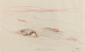 マール沿い 作： Jean Louis Forain