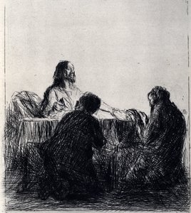 パンの破壊、1925年。 作： Jean Louis Forain