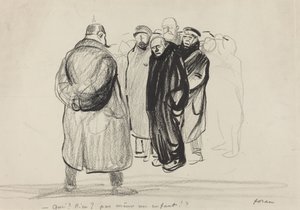 ブレドゥイユ ツェッペリンの乗組員（1915年頃 作： Jean Louis Forain