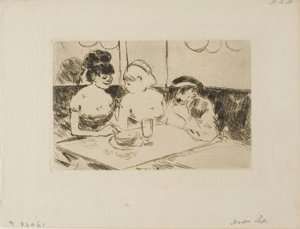 売春宿 作： Jean Louis Forain