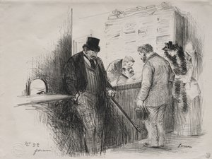 ユスラーで 作： Jean Louis Forain