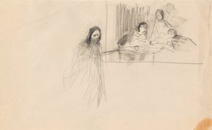 エマオのキリスト 作： Jean Louis Forain