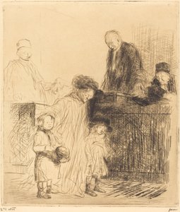 カミングアウトオブザヒアリング（最初のプレート） 作： Jean Louis Forain