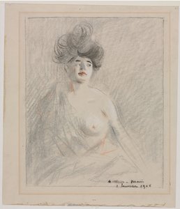 花魁（直腸） 作： Jean Louis Forain