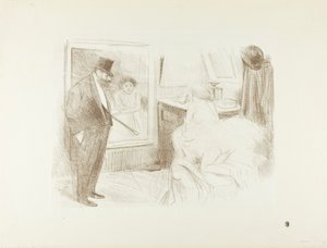 ダンサーのドレッシングルーム、セカンド・プレート 作： Jean Louis Forain