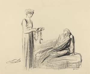 フェッター、おそらく1919年。 作： Jean Louis Forain
