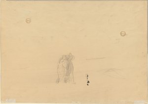 ランドスケープヴァーソのフィギュアc。 1919年。 作： Jean Louis Forain