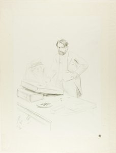 フォラン、リトグラファー 作： Jean Louis Forain