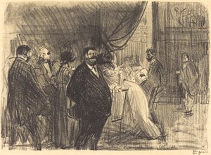 ギャンブルルーム 作： Jean Louis Forain
