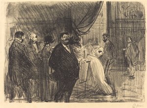 ギャンブルルーム 作： Jean Louis Forain