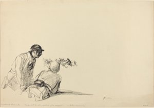 ドイツの前進、191419年頃。 作： Jean Louis Forain