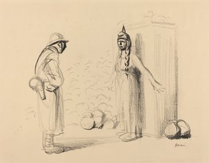 Hiding the louis, c. 1914-1919. 作： Jean Louis Forain