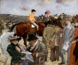 競馬、1888。 作： Jean Louis Forain