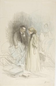 私はそれらを取る勇気がない...それはあまりにも彼を傷つけるだろう 作： Jean Louis Forain