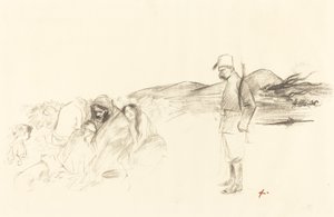 ギリシャで 作： Jean Louis Forain