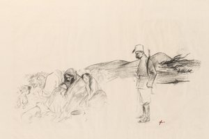 ギリシャで 作： Jean Louis Forain