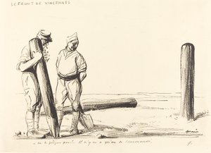 ヴァンセンヌの正面 作： Jean Louis Forain