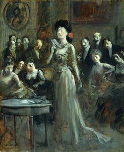 手紙、 作： Jean Louis Forain