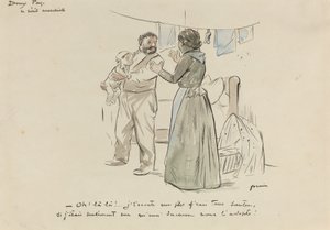 Le Peril Anarchiste（1897年頃）。 作： Jean Louis Forain