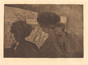 劇場の下の箱 作： Jean Louis Forain