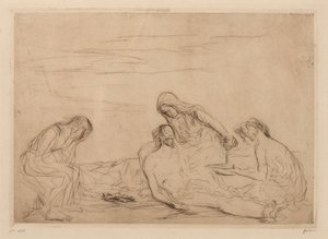 ピエタ。 作： Jean Louis Forain