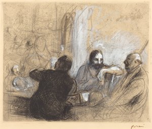 エマオの巡礼者 作： Jean Louis Forain