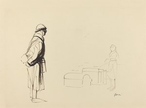 ポイユとナース、191419年頃。 作： Jean Louis Forain