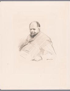 アンブロワーズ・ヴォラールの肖像 作： Jean Louis Forain